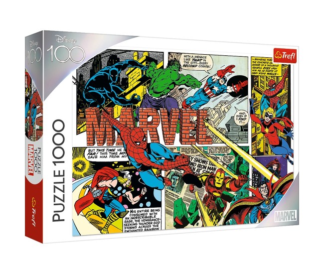 Puzzle trefl 1000 disney 100 eroii marvel Puzzle trefl 1000 disney 100 eroii marvel