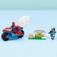 Lego marvel spidey pe motocicleta vs rhino 11206
