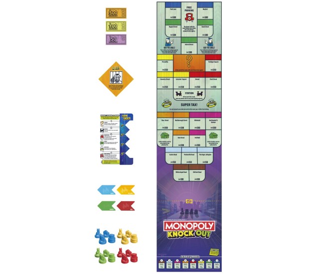 Joc monopoly knock out in limba engleza