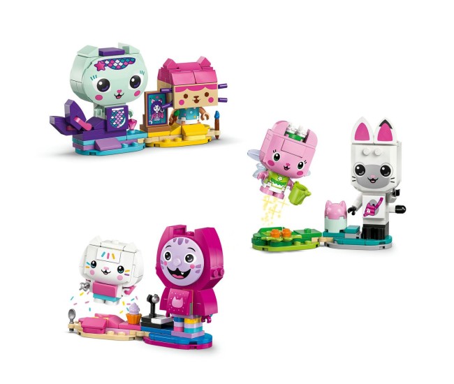 Lego gabbys dollhouse prietenele pisicute din caramizi ale lui gabby 11215
