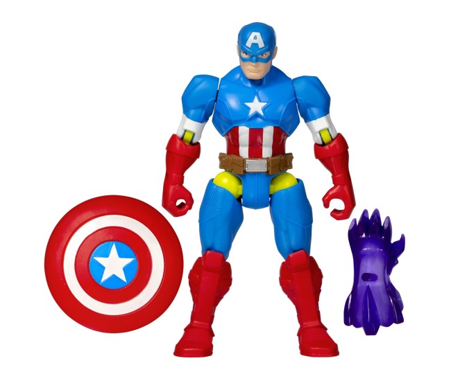 Marvel avengers mix mashers figurina capitan america 12cm Marvel avengers mix mashers figurina capitan america 12cm