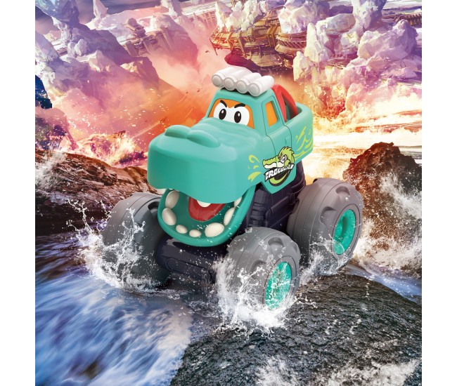 Masinuta bebe monster truck crocodilul Masinuta bebe monster truck crocodilul