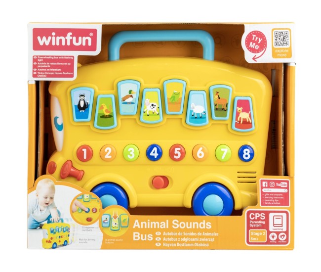 Winfun autobuz cu sunete si lumini Winfun autobuz cu sunete si lumini