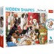 Puzzle trefl 1000 forme ascunse catelusii draguti Puzzle trefl 1000 forme ascunse catelusii draguti