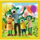 Puzzle trefl 3in1 distractie in familia trefiliki Puzzle trefl 3in1 distractie in familia trefiliki