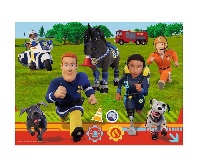 Puzzle trefl 30 pompierul sam gata de salvare Puzzle trefl 30 pompierul sam gata de salvare