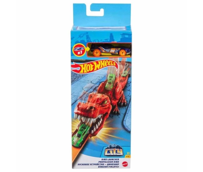 Hot wheels gama city dino lansator Hot wheels gama city dino lansator