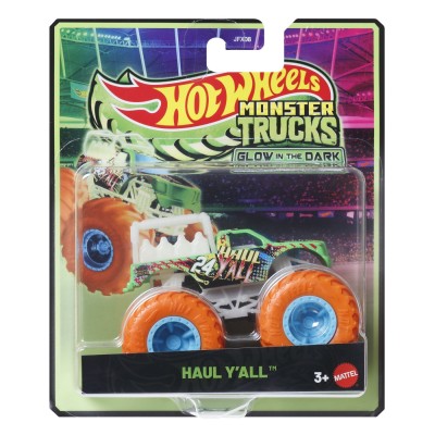 Hot wheels monster truck glow in the dark masinuta haul yall scara 1 la 64 Hot wheels monster truck glow in the dark masinuta haul yall scara 1 la 64