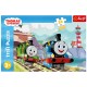 Puzzle trefl 24 maxi thomas tom si percy pe linii Puzzle trefl 24 maxi thomas tom si percy pe linii