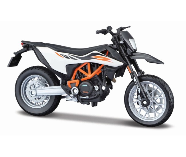 Maisto motocicleta metalica editie speciala ktm 690 smc negru scara 1 la 18 Maisto motocicleta metalica editie speciala ktm 690 smc negru scara 1 la 18