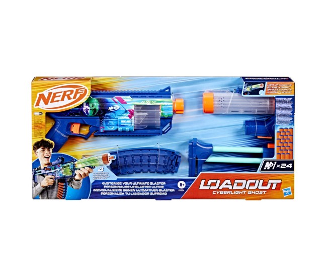 Nerf blaster loadout cyberlight ghost Nerf blaster loadout cyberlight ghost