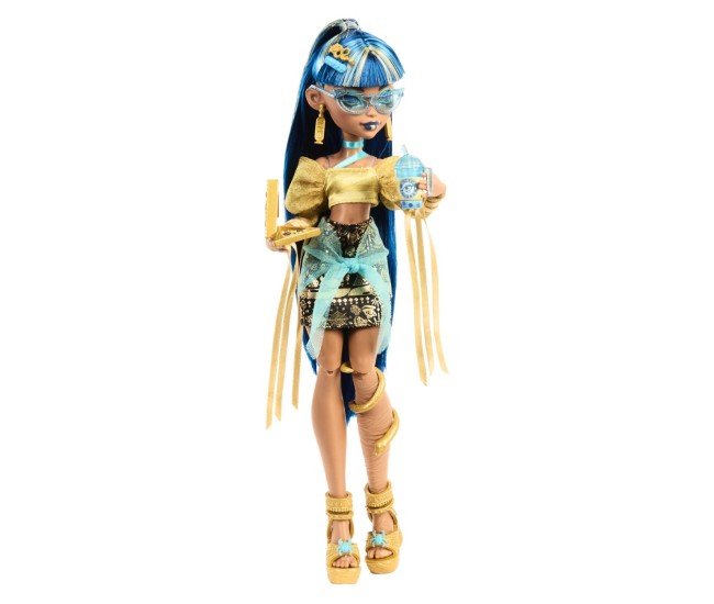 Monster high papusa cleo denile si cobra hissette Monster high papusa cleo denile si cobra hissette
