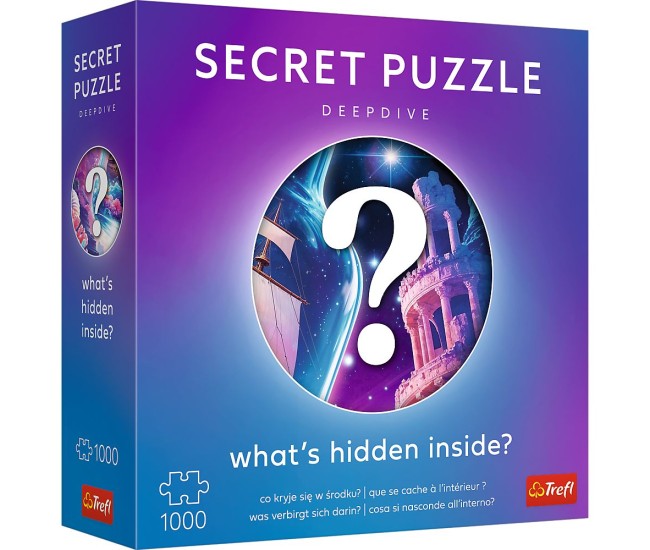 Puzzle trefl 1000 premium plus puzzle secret scufundare in adancime Puzzle trefl 1000 premium plus puzzle secret scufundare in adancime