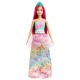 Barbie dreamtopia papusa printesa cu par roz Barbie dreamtopia papusa printesa cu par roz