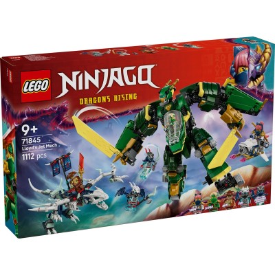 Lego ninjago robotul avion cu reactie al lui lloyd 71845