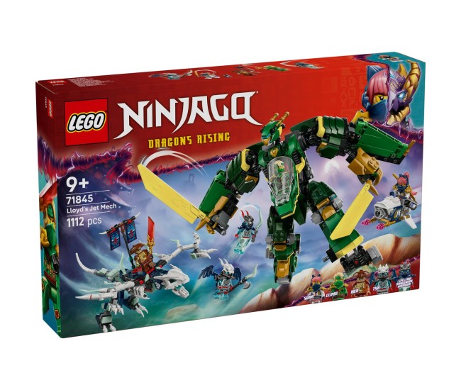 Lego ninjago robotul avion cu reactie al lui lloyd 71845 Lego ninjago robotul avion cu reactie al lui lloyd 71845