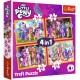Puzzle trefl 4in1 my little pony sa cunoastem poneii Puzzle trefl 4in1 my little pony sa cunoastem poneii