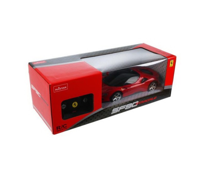 Masina cu telecomanda ferrari sf90 stradale scara 1 la 24 Masina cu telecomanda ferrari sf90 stradale scara 1 la 24