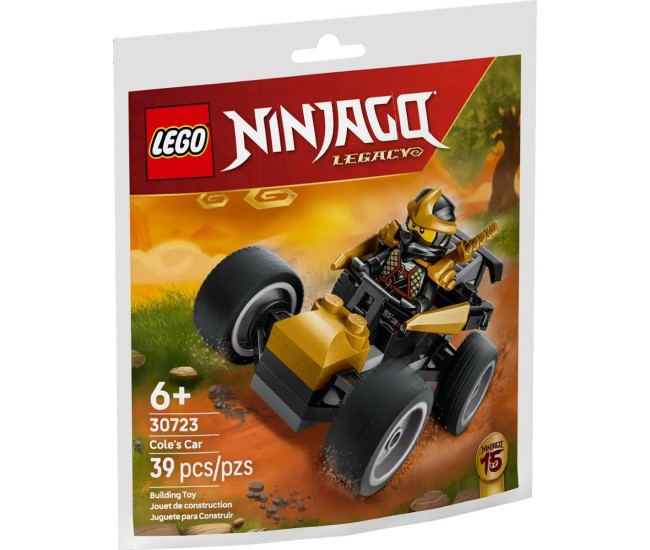 Legi ninjago masina razboinicului ninja cole 30723
