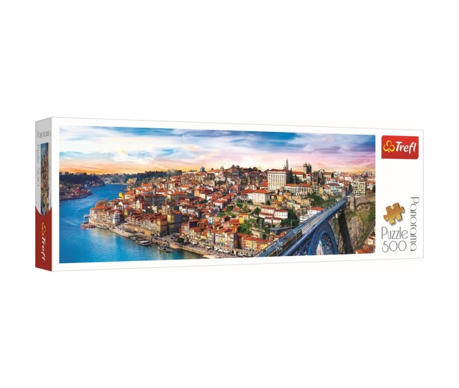Puzzle trefl 500 porto panorama portugalia Puzzle trefl 500 porto panorama portugalia