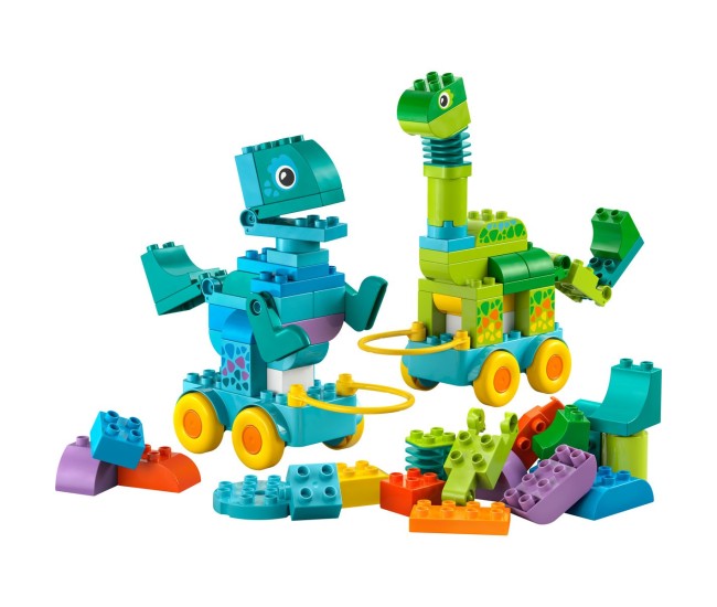 Lego duplo dinozauri pe roti 3 in 1 10451 Lego duplo dinozauri pe roti 3 in 1 10451
