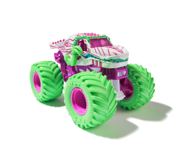 Monster jam nitro neon masinuta metalica thunderroarus scara 1 la 64 Monster jam nitro neon masinuta metalica thunderroarus scara 1 la 64
