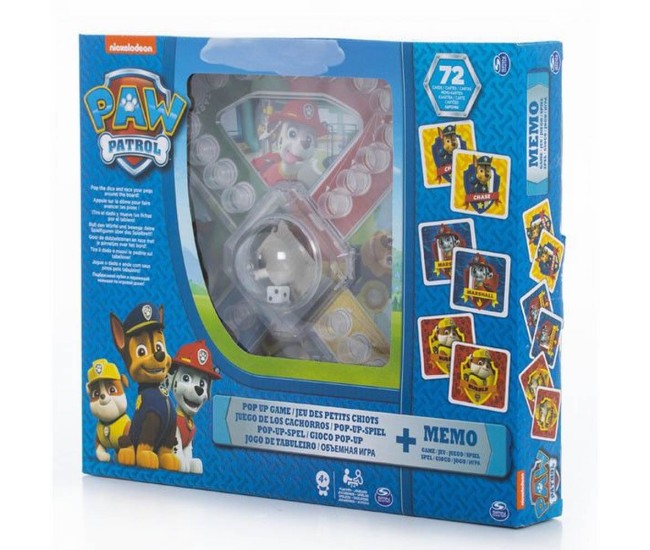 Jocul cu zaruri si memory game patrula catelusilor Jocul cu zaruri si memory game patrula catelusilor