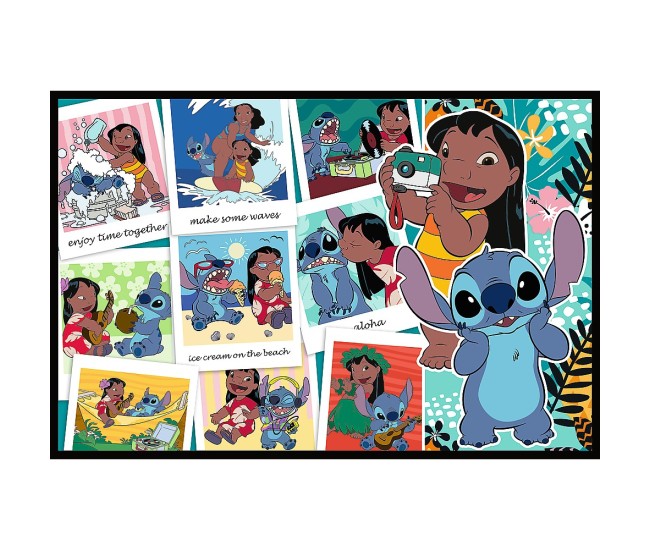 Puzzle trefl 2x200 disney lilo si stitch viata fericita Puzzle trefl 2x200 disney lilo si stitch viata fericita