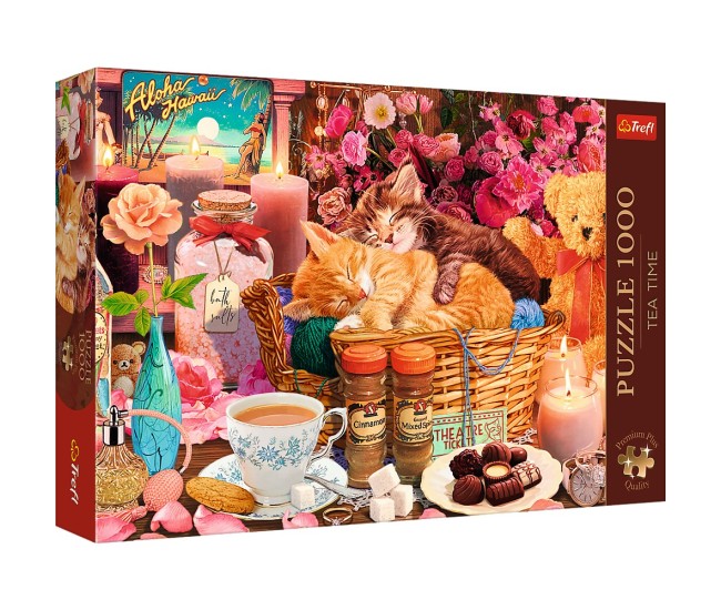Puzzle trefl 1000 premium plus tea time toate lucrurile bune Puzzle trefl 1000 premium plus tea time toate lucrurile bune