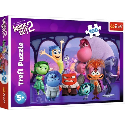 Puzzle trefl 100 disney inside out 2 lumea minunata Puzzle trefl 100 disney inside out 2 lumea minunata
