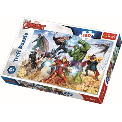 Puzzle trefl 160 pregatit pentru salvarea lumii Puzzle trefl 160 pregatit pentru salvarea lumii
