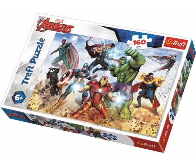 Puzzle trefl 160 pregatit pentru salvarea lumii