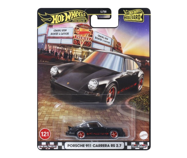Hot wheels premium boulevard masinuta metalica porsche 911 carrera rs 2.7 scara 1:64 Hot wheels premium boulevard masinuta metalica porsche 911 carrera rs 2.7 scara 1:64