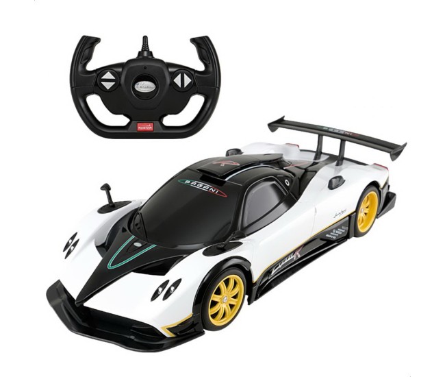Masina cu telecomanda pagani zonda r alb cu scara 1 la 14 Masina cu telecomanda pagani zonda r alb cu scara 1 la 14