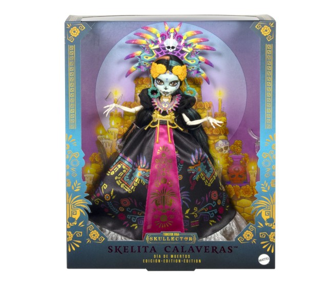Monster high skullector papusa skelita calaveras editia dia de muertos Monster high skullector papusa skelita calaveras editia dia de muertos