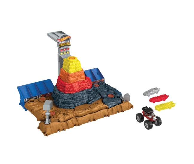 Hot wheels monster trucks arena smashers bone shaker arena ultimate crush Hot wheels monster trucks arena smashers bone shaker arena ultimate crush