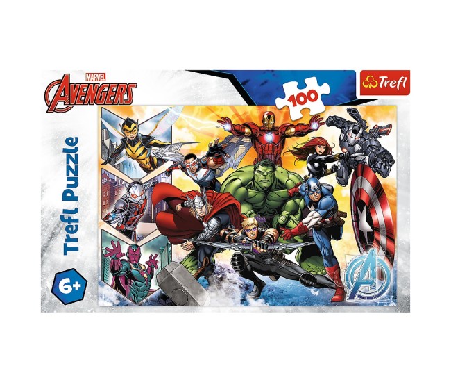 Puzzle trefl 100 marvel avengers puterea razbunatorilor Puzzle trefl 100 marvel avengers puterea razbunatorilor