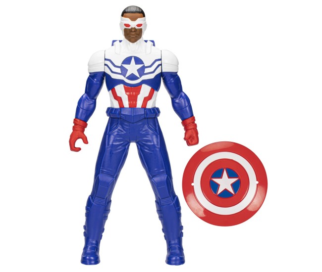 Marvel avengers figurina captain america albastru deschis 24cm Marvel avengers figurina captain america albastru deschis 24cm