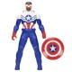 Marvel avengers figurina captain america albastru deschis 24cm Marvel avengers figurina captain america albastru deschis 24cm