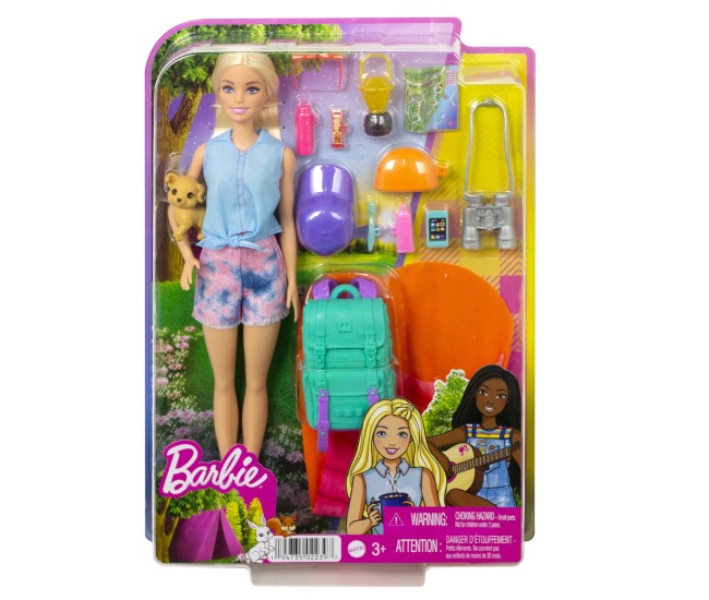 Barbie camping barbie malibu cu accesorii Barbie camping barbie malibu cu accesorii