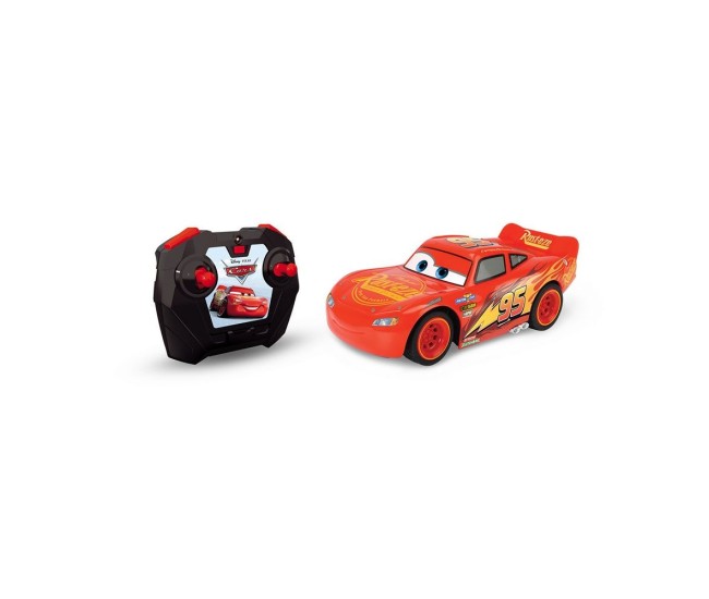 Jada cars turbo racer masina cu telecomanda fulger mcqueen scara 1 la 24
