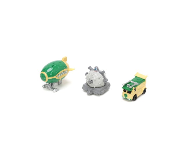 Jada set 3 masinute metalice testoasele ninja 4cm Jada set 3 masinute metalice testoasele ninja 4cm