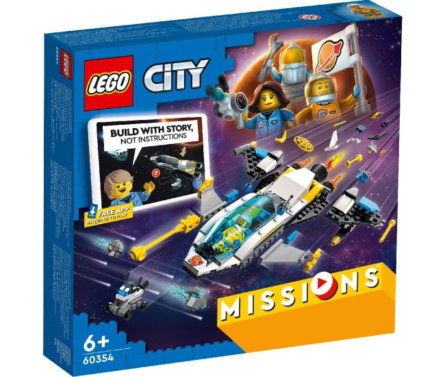 Lego city misiuni de explorare spatiala pe marte 60354 Lego city misiuni de explorare spatiala pe marte 60354