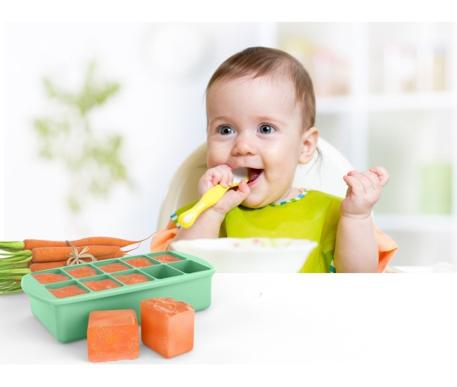 Recipient refrigerare hrana bebe, melii, mint