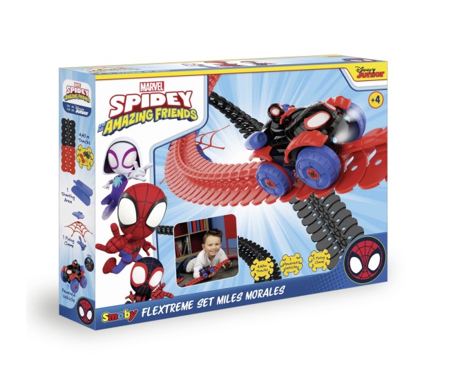 Smoby spidey circuit flextreme set miles morales Smoby spidey circuit flextreme set miles morales