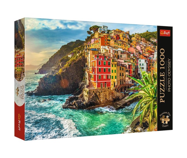 Puzzle trefl 1000 premium plus photo odyssey orasul riomaggiore Puzzle trefl 1000 premium plus photo odyssey orasul riomaggiore
