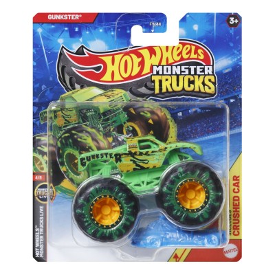 Hot wheels monster truck masinuta gunkster scara 1:64