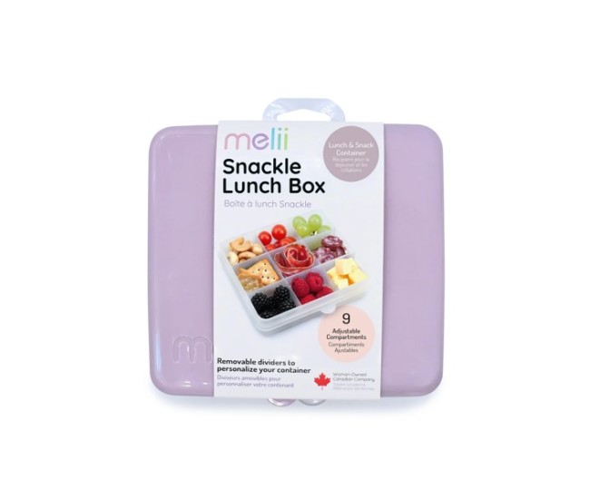 Cutie snack 9 compartimente, melii, wisteria purple Cutie snack 9 compartimente, melii, wisteria purple