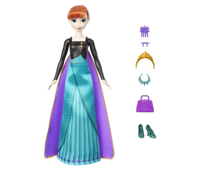 Disney frozen spin and reveal papusa anna Disney frozen spin and reveal papusa anna