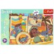 Puzzle trefl 200 stitch la plaja cu lilo si stitch Puzzle trefl 200 stitch la plaja cu lilo si stitch